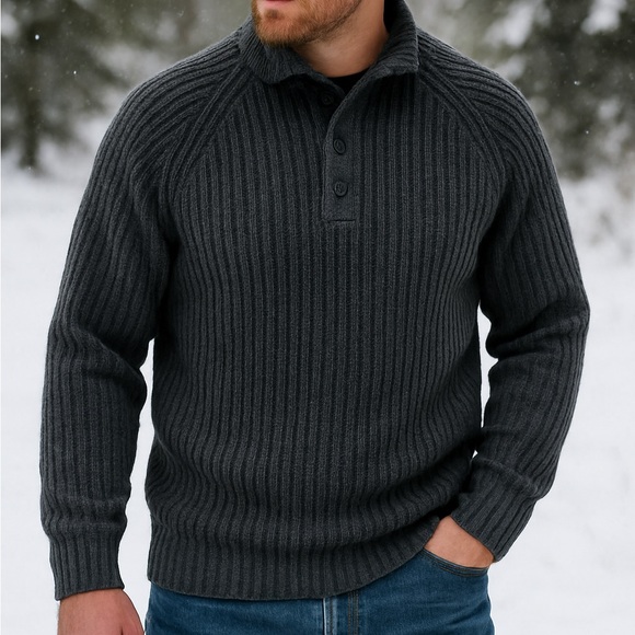 Duluth Trading Co Other - DULUTH TRADING Co. Pullover Chunky  Sweater – Merino Wool + Alpaca Blend.
SZ XL